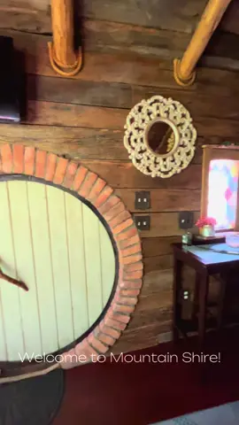 Welcome to @Mountain Shire in the beautiful Smoky Mountains! Who are you bringing? Give me a like and a follow for more content!#shire #lotr #hobbit #tinyhouse #pigeonforge #tennessee #fyp #fypシ 