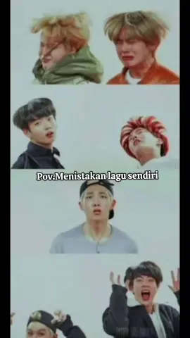 Menistakan lagu orang lain❌️Menistakan lagu sendiri✅️ #bts #army #nyanyi #kocak #fyp 