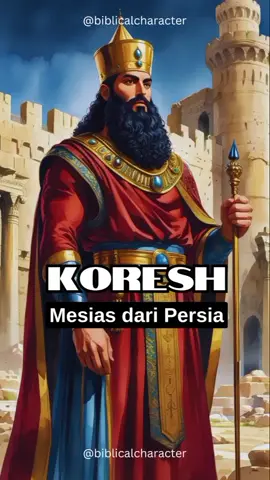 Raja Koresh Agung (Cyrus the Great), Raja Persia yang dinubuatkan Yesaya sebagai Mesias bagi israel saat pembuangan di Babel #kores #koresh #cyrus #cyrusthegreat #persia #mesias #mesaiah #biblicalcharacter #biblestory 