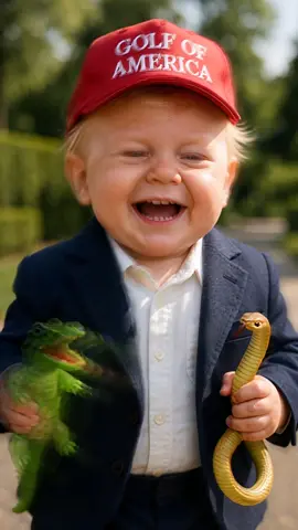“Still Locked Up, Still Talking Sh*t: Baby Trump’s Brutal Speech from Aligator Alcatraz 🐊👶🔥” #BabyTrump #AlligatorAlcatraz #SwampTalk #TrumpSpeech #DarkHumor #PoliticalSatire #TrumpRoast #ComedyClip #AIComedy #TikTokSatire #SwampEscape #SnakeBitten #MAGAParody #FakeEscapePlan #TrumpInTrouble #CrocBlock #SatireZone #ReptileRant #TrumpTales #SpeechFromTheSwamp 
