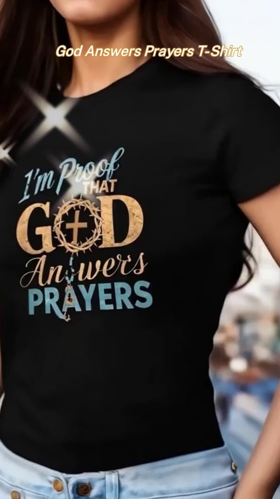 💫This shirt says what your heart already knows...
“I’m proof that God answers prayers.” 🙏
Whether it’s healing, hope, or a fresh start—you are living testimony. Wear it boldly. #tshirts #teeshirt #christianapparel #teeshirts #womenshirt #womenstshirt #womenstshirts #tshirtfashion #womenstees #christiantshirts #GodAnswersPrayers #FaithTee #ChristianTikTok #TestimonyStyle #JesusApparel #FaithFashion #ChristianGirlStyle #PrayerWarrior #TikTokFaithFinds