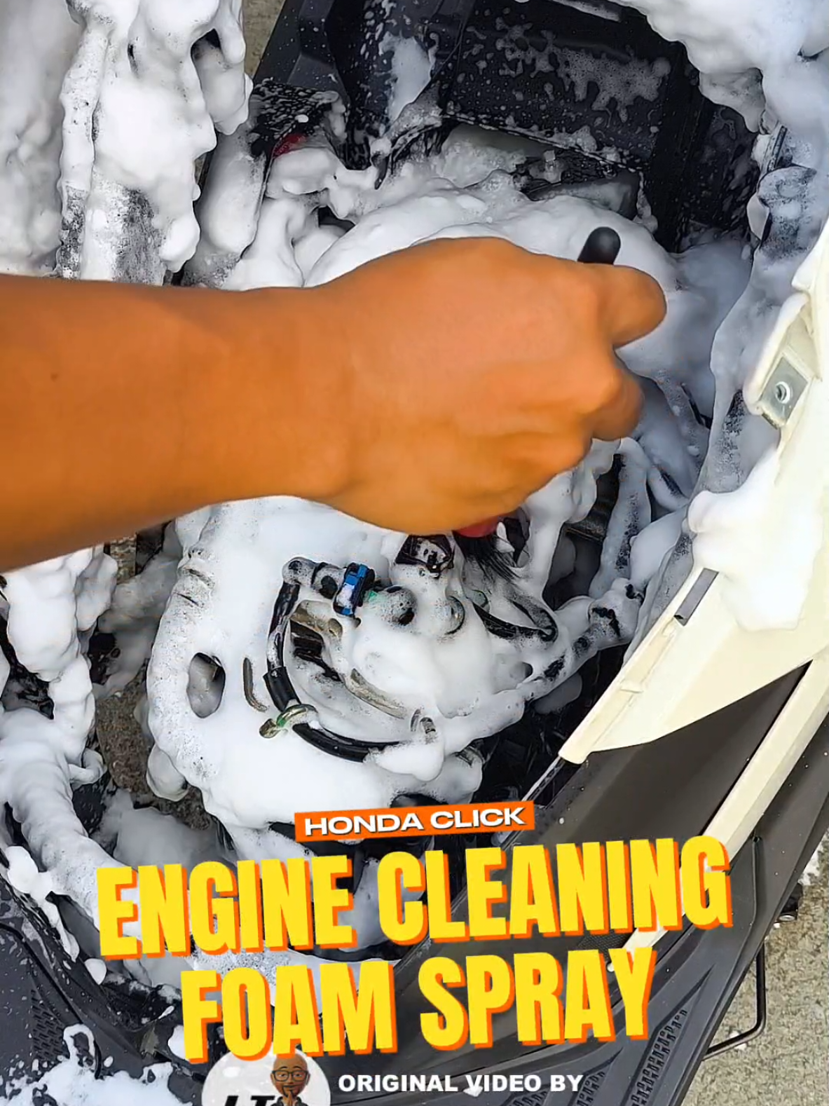 Engine Wash on Honda Click Engine Cleaning Using Foam Spray #enginewash #carwash #enginecleaning  #motorwash #detailing #coating  #hondaclickenginewash #enginefoamcleaner #foamcleaner #washing  #cleaning #engine #motorcycleaccessories #motor #motorcycle #hondaclick #rider #aerox #nvx #aeroxv2 #aerox155 #hondaclick125i #hondaclick125 #vario #vario125 #hondavario #hondaclick150 #burgmanstreet125 #trending #hotsellingitem🔥🔥 #LearnItOnTikTok #learnontiktokph #yamaha #sniper #mio #hondaclick160 #motorcycles #nmax #tips #grabfood #foodpanda #angkas #joyride #delivery #moto #hondamotorcycles #suzuki #rusi #trip #maintenance #DIY #click #fi #honda 