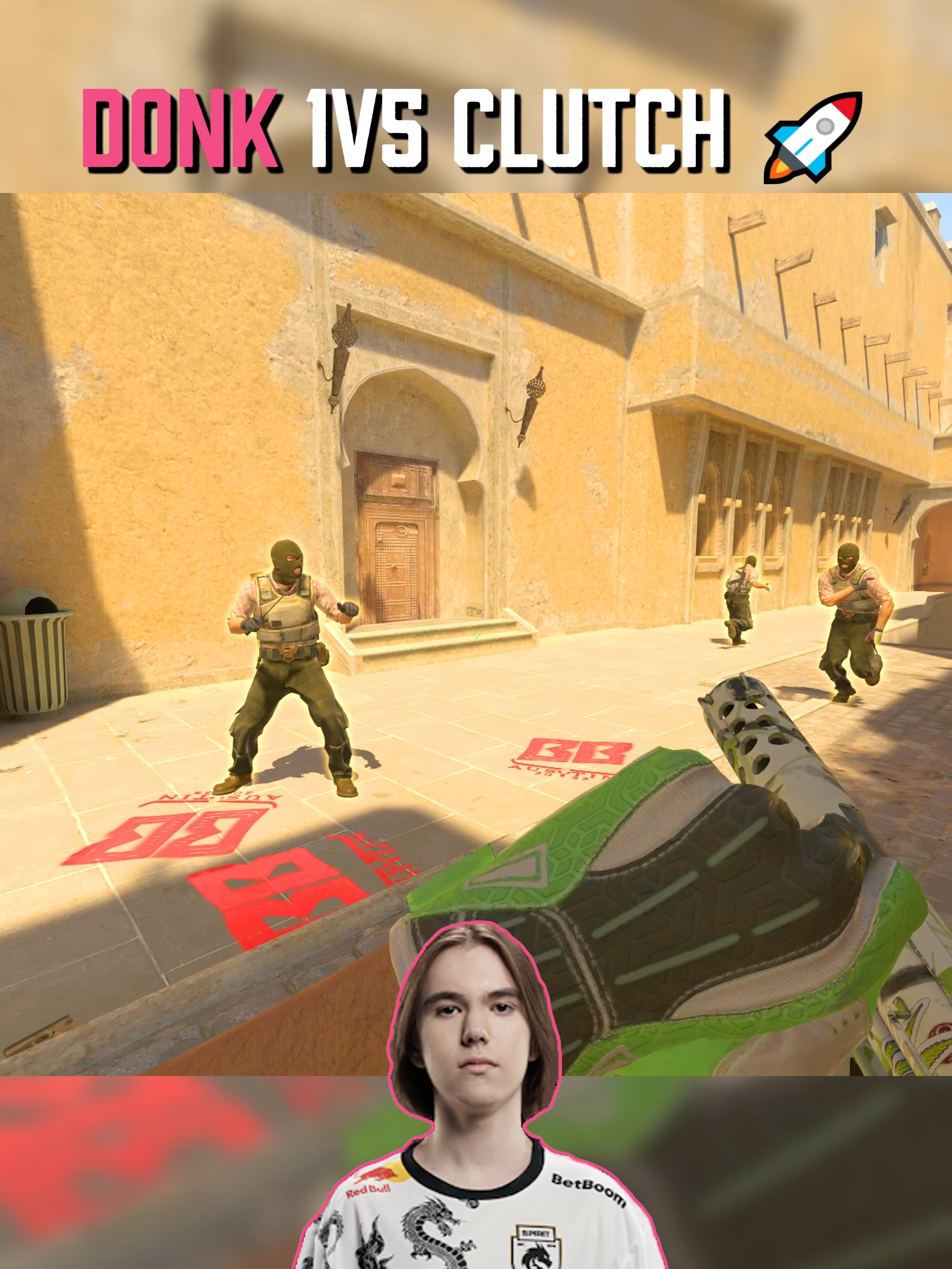 DONK INSANE CLUTCH | TOP 1 FACEIT ... TikTok: @daddyskinscsgo Instagram: @daddyskinscsgo YouTube: @daddyskinscsgo  #cs #cs2 #cs2moments #donk #faceit #faceit10lvl #csgo #clutch #1v5 #kcgo #csgomoments