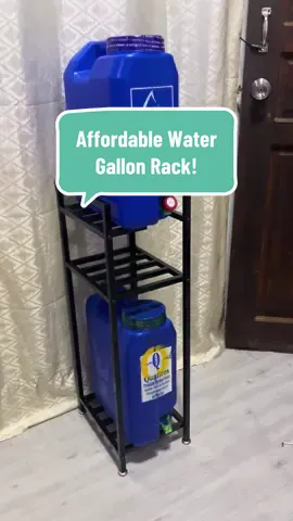 Buti nalang talaga hindi ako bumili sa market dahil mura lang pala itong water gallon rack dito sa TikTok. Kaya kung gusto niyo rin magcheck out na rin kayo! #watergallonrack #gallonrack #watergallonstand #gallonstand #gallonorganizer #watergallonorganizer #affordablegallonrack 