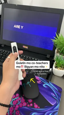 Reason why I can roam around the classroom while discussing‼️ Best purchase so far😍✨ #pointer #clicker #pptpointer #pptclicker 