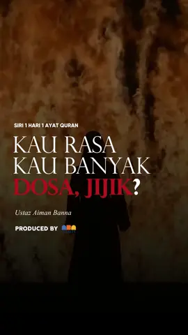 Kau rasa kau banyak dosa? #1Hari1AyatQuran #AlBannaAcademy 