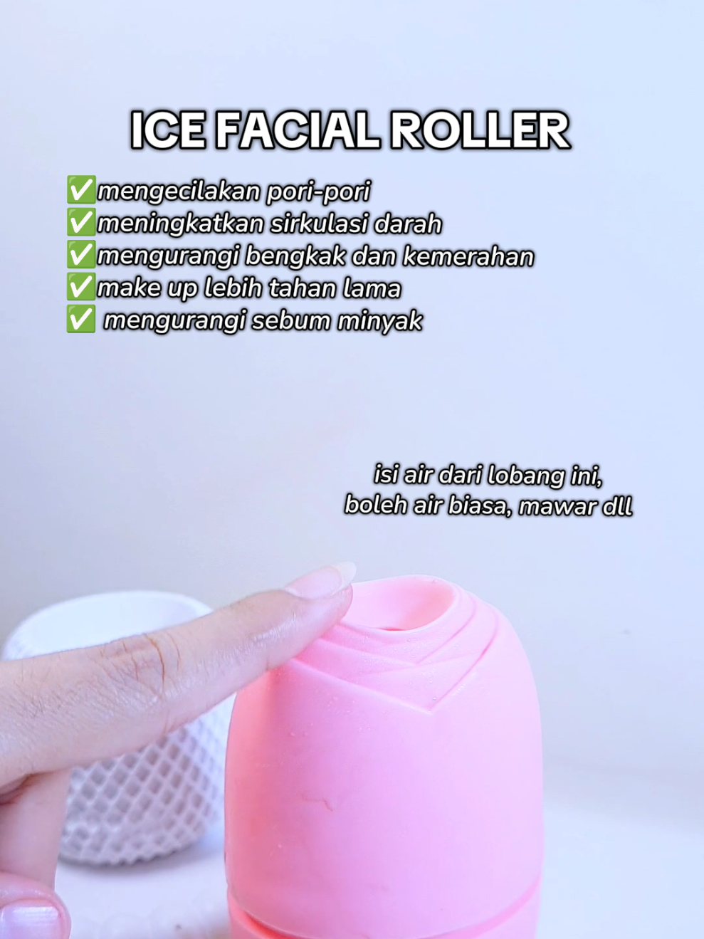 belinya sekali tap kepakenya seumur hidup #facialroller #icefacial #faceroller #iceroller 