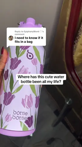 Replying to @EpiphanyMonè ♡ I love this cute water bottle. Keeps my drinks cold for 23 hours. #waterbottle #bottlewater #coldwater #colddrink #dealsforyoudays #tiktokmademebuyit #trending #summermusthave #summermusthaves #summervibes 
