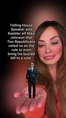 It’s not over, but this makes me happy. #mikejohnson #housespeaker #vote #bill #politicalhumor #politicalcomedy #politicalsatire #elf 