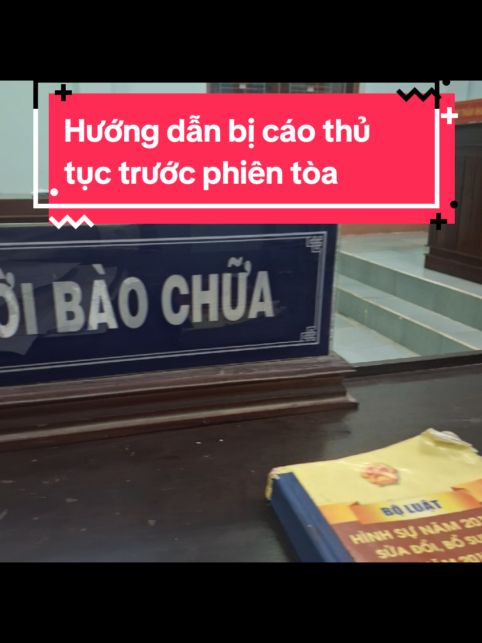 Hướng dẫn bị cáo trước phiên tòa - phòng xét xử thân thiện áp dụng cho người CTN #xuhuongtiktok #xuhuong #LearnOnTikTok #luatsu #nguoibaochua #xetxu #phientoa 