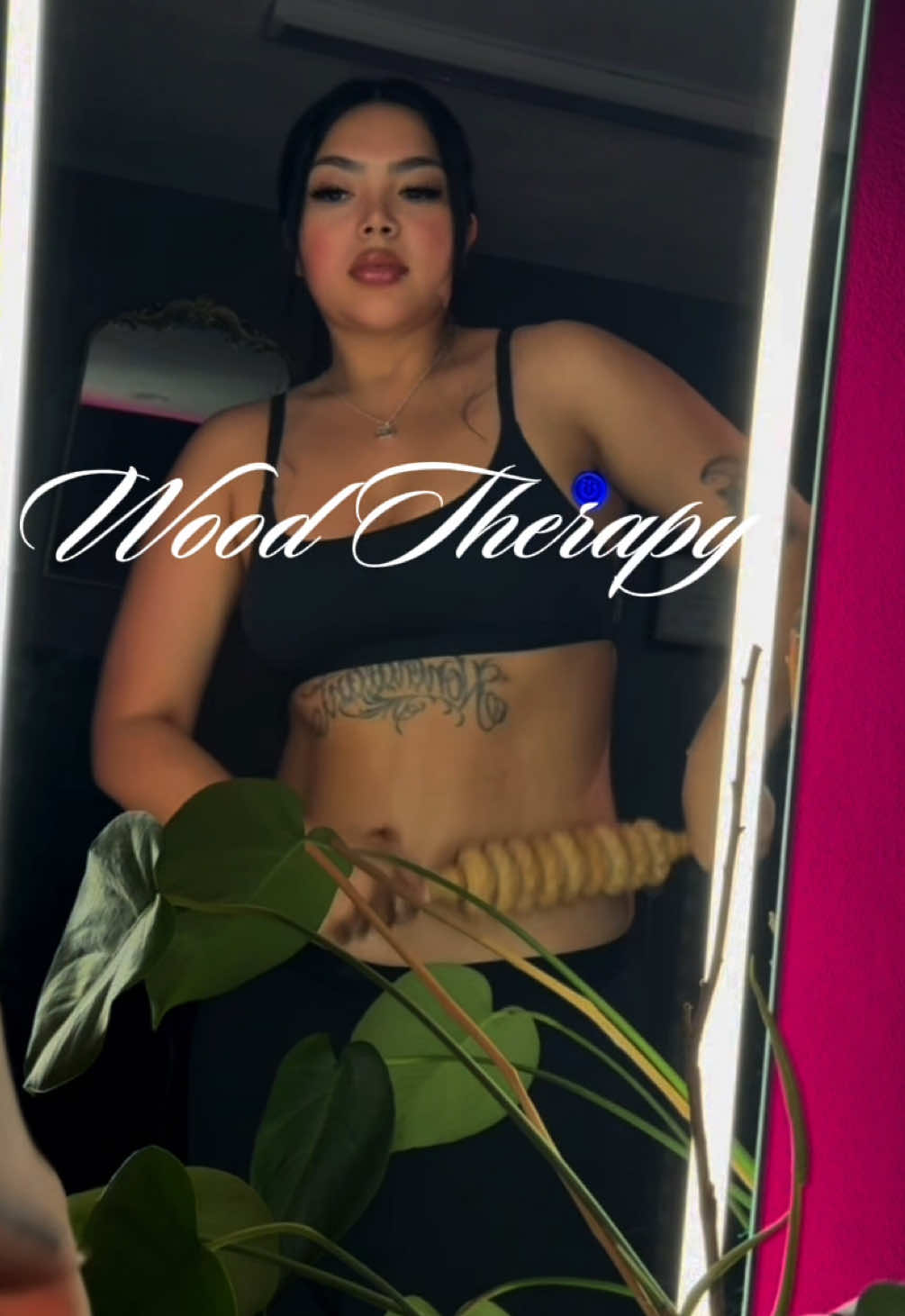 wood therapy has been my go-to to reduce bloating & water retention ✨ #woodtherapy #woodtherapymassage #lymphaticdrainage #bodycareroutine 
