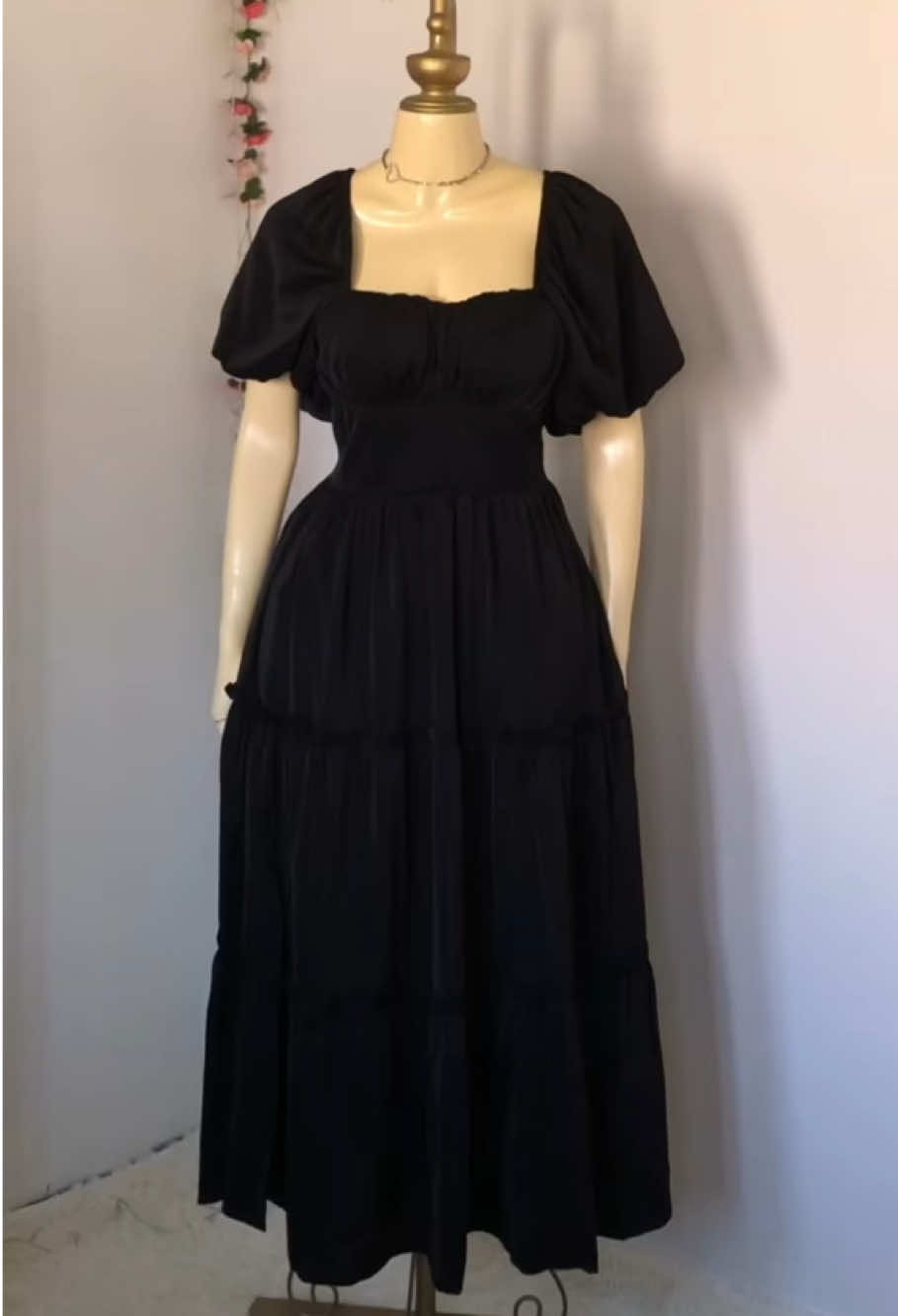 Bustier puff dress for women cn fit for plus size Ganda ng quality #bustierdress #puffdress #dress 