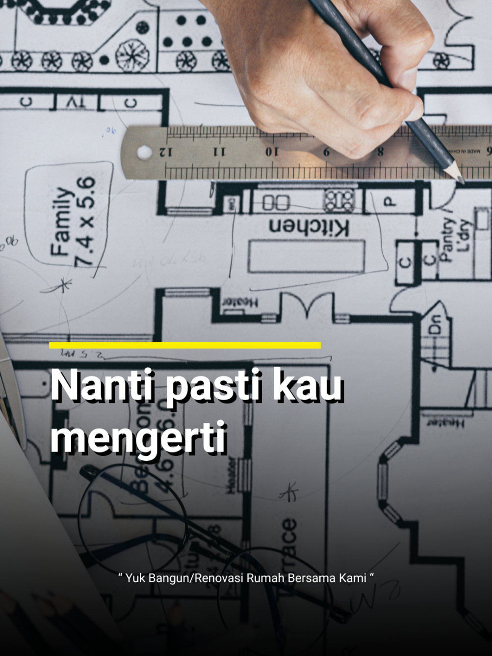Nanti pasti kau mengerti 😊 Saatnya wujudkan rumah impian Anda! Kami hadir sebagai solusi terpercaya untuk segala kebutuhan pembangunan Anda. Prioritas kami adalah kepuasan Customer dari awal konsultasi GRATIS hingga rumah selesai dibangun. Rasakan sensasi bangun rumah tanpa drama dan mulailah langkah pertama menuju rumah impian Anda Bersama Kami!💛🖤 . #kontraktor #arsitek #interiordesign #renovasirumah #kontraktorjakarta #arsitektur #kontraktorbangunan #interior #rumahminimalis #kontraktorrumah #bangunrumah #desainrumah #arsitekindonesia #konstruksi #kontraktorindonesia #architecture #kontraktorinterior #desaininterior #proyek #renovasi #arsitekjakarta #jasakontraktor #rumah #design #interiorrumah #rumahidaman #arsitekturindonesia #kontraktorsurabaya #indonesia #jasabangunrumah #fyp #fypシ #fypage #fyppppppppppppppppppppppp #fypdongggggggg 