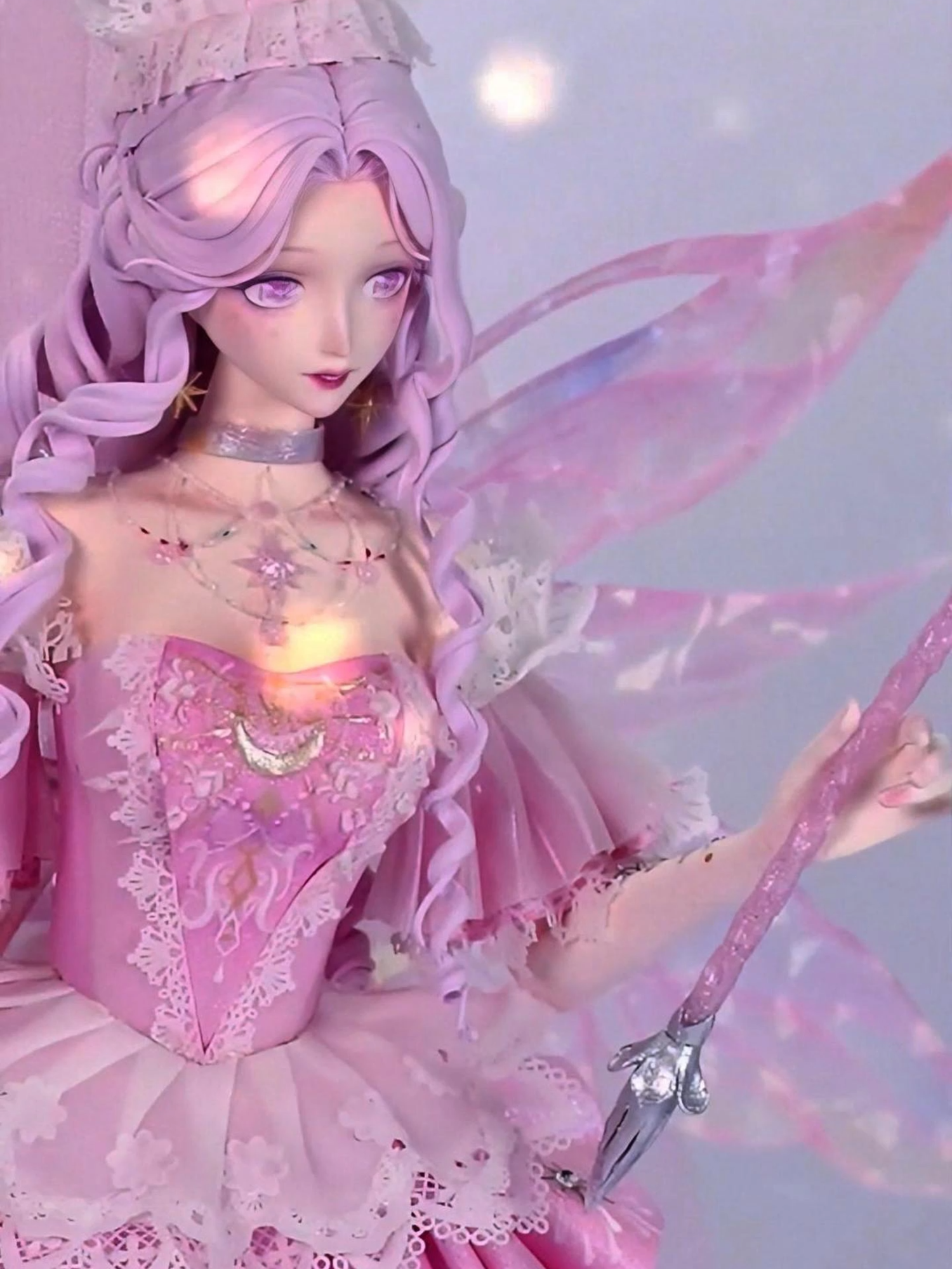 Fingertip magic✨✨ a clay fairy tale wardrobe with enchanting traces🥳 is the bling-bling Nikiki!!!🥰🥰 My cute and beautiful child!!!🤩🤩#calyart #fyp #caly #lovenikki