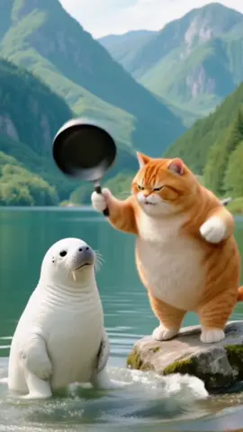 #fatorangecat #cartoon #cutecat #cat 