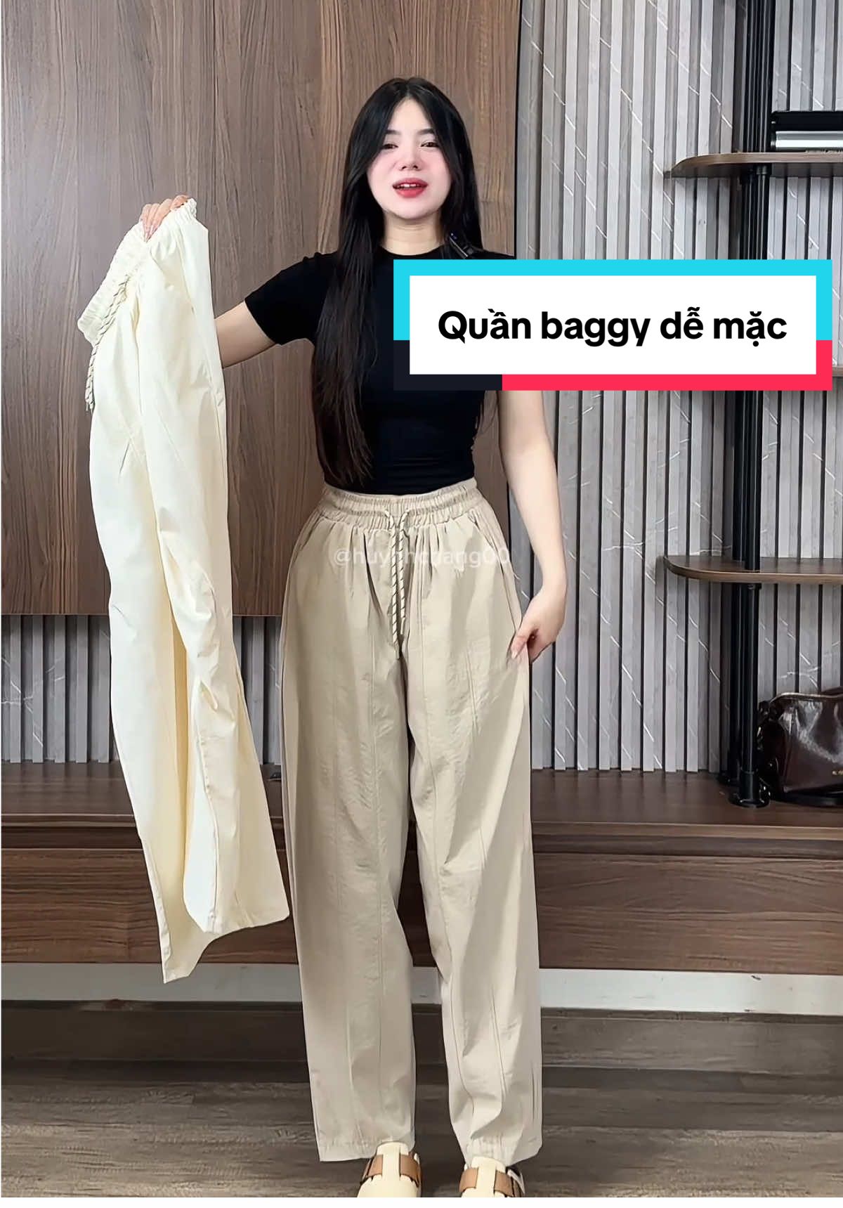 Quần Baggy không kén người mặc đây ạ 😊 #xhtiktok #xuhuong #tiktok #hottrend #review #quanhottrend #huynhchangreview #huynhchang00 