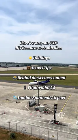 If we're on your FYP, it's a sign to #FlyLondonSouthend to any of our 25 destinations 😉 #LondonSouthendAirport #SouthendOnSea #AvGeeks #AviationLovers