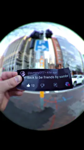 Day 2 of letting my followers pick the song :) #lyrics #stopmotion #animation #fisheye #city #sydney #sombr #matchcut 