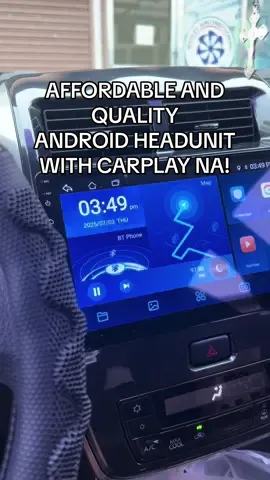 Affordable headunit with carplay. #Androidheadunit #androidcarplay  #androidheadunitforcar  #androidauto #carplay #car #caraccessories #wigo #headunit #fyp #foryoupage 