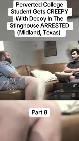 Perverted College Student Gets CREEPY With Decoy In The Stinghouse ARRESTED (Midland, Texas) 