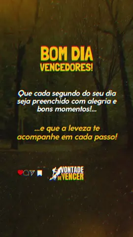 ☀️ Que cada segundo do seu dia seja preenchido com alegria e bons momentos… 🌼 E que a leveza te acompanhe em cada passo. #BomDia #VivaLeve #GratidãoSempre #VontadeDeVencer