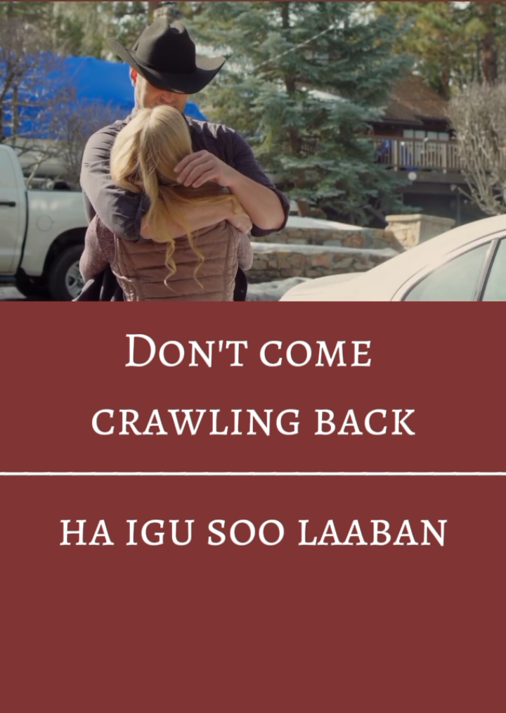 Don't come crawling back ha ii soo laaban #creatorsearchinsights #learn #foryou #read #englishsom #somalienglish #somalienglish #baroenglish #afsomali #SomaliTikTok #english #gossip 