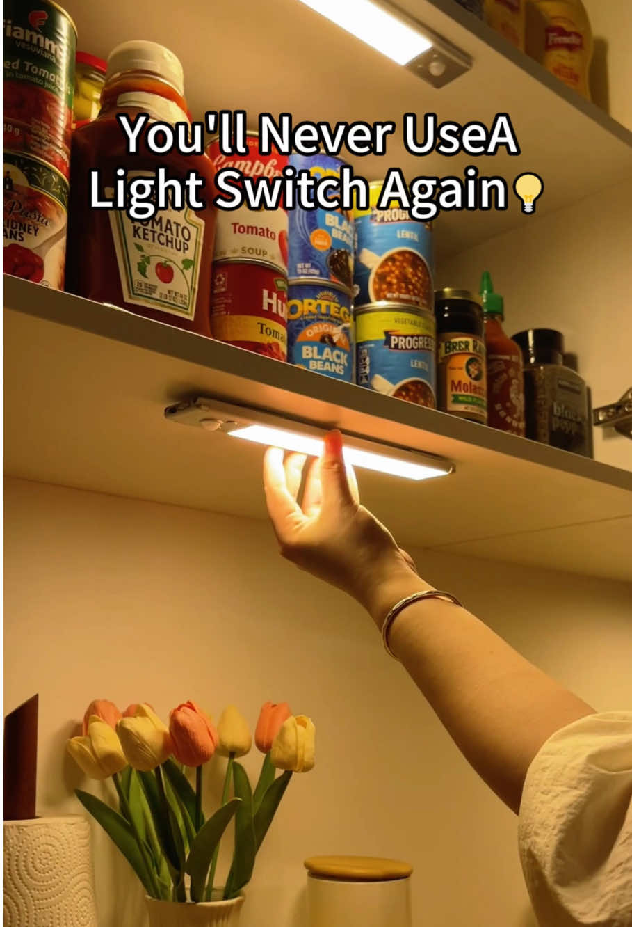 Why Spend Big? Brighten Up Your Space on a Budget! 💡#CabinetLights #undercabinetlights #walkincloset #homelighting #tiktokshopmadebuyit #tiktokshopmothersday #ledlight #lights #dealsforyoudays #deals 
