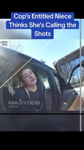 Cop's Entitled Niece Thinks She's Calling the Shots #policeoftiktok #policeofficer #copsoftiktok #police #cops 