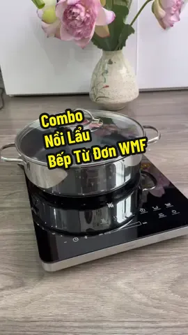 Combo Bếp Từ Đơn, Nồi Lẩu 2 Quai 28cm WMF  #tiktokviral #giadung #reviewdonha #donhabep #beptudon #beptuchinhhang #beptuwmf #noilau #noilauinox #noilaubeptu 