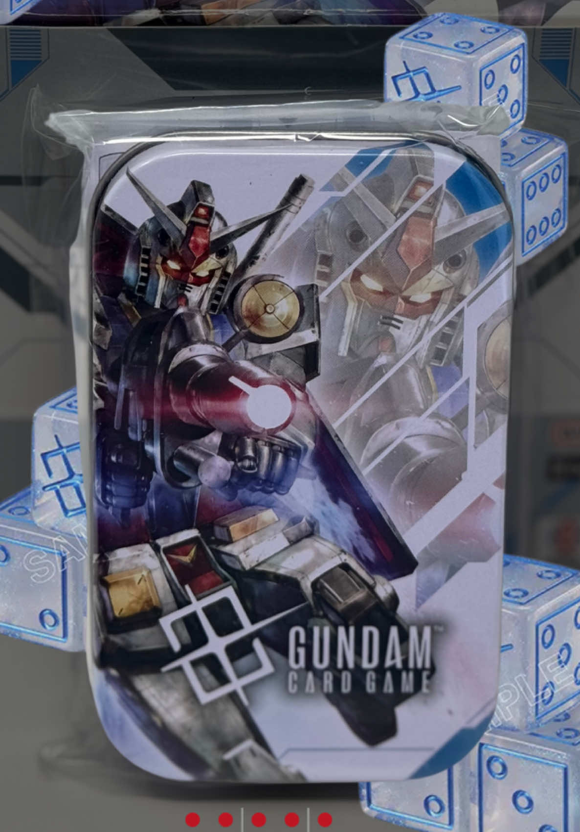 🎲 New official Gundam dice just dropped 6 custom dice + case Track every hit in style Available July 11 #Gametrade #GundamCardGame #GundamDice #TCGGear #BandaiTCG #CardGameTools #DiceDrop #GundamStyle