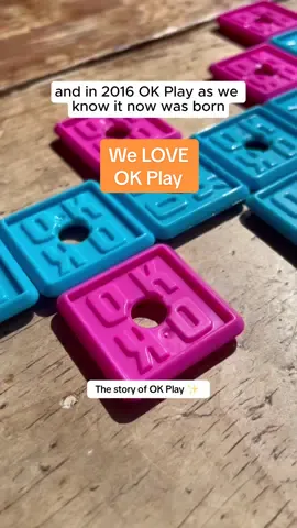 We’re so proud of our tile-placing game, OK Play!  It’s got such a crazy history and you’ve all helped us get it to where it’s today - so thank you! ❤️ #okplay #bigpotatogames #games #boardgames #boardgametok 