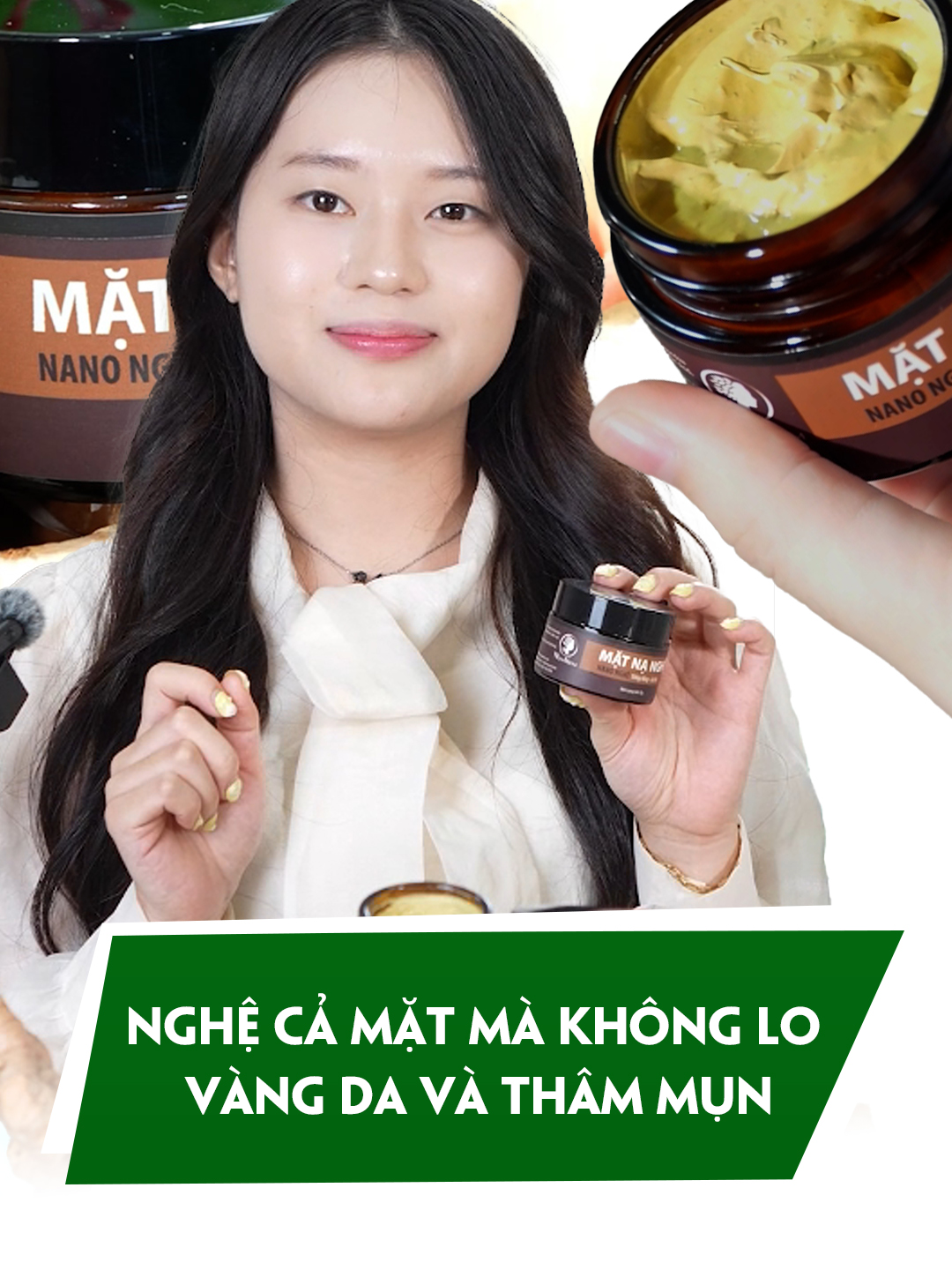 Từ mặt thâm loang lổ đến da sáng mịn chỉ với mặt nạ nghệ Wonmom không gây vàng da! Thử ngay!  #Matnanghe #skincare #sangda #Wonmom #100ngaythaydoibanthan