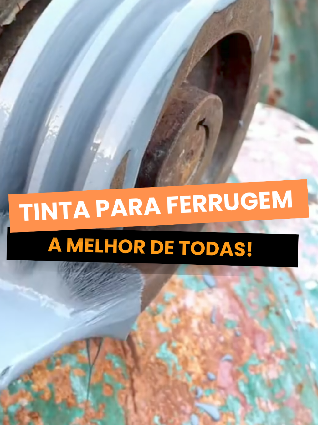 Diga adeus a ferrugem! #chibel #tinta #reforma #ferrugem #metal