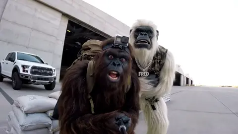 Let’s raid this Area 51 Hangar 🔥 #bigfoot #area51 #bigfootvlog #bigfootboyz #fyp 