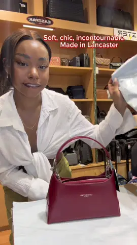 Le chic en toute légèreté ✨ Sac Lancaster Suave dispo aujourd’hui en live TikTok Shop ! #lancaster #tiktokshop #minimalist #sacfemme 
