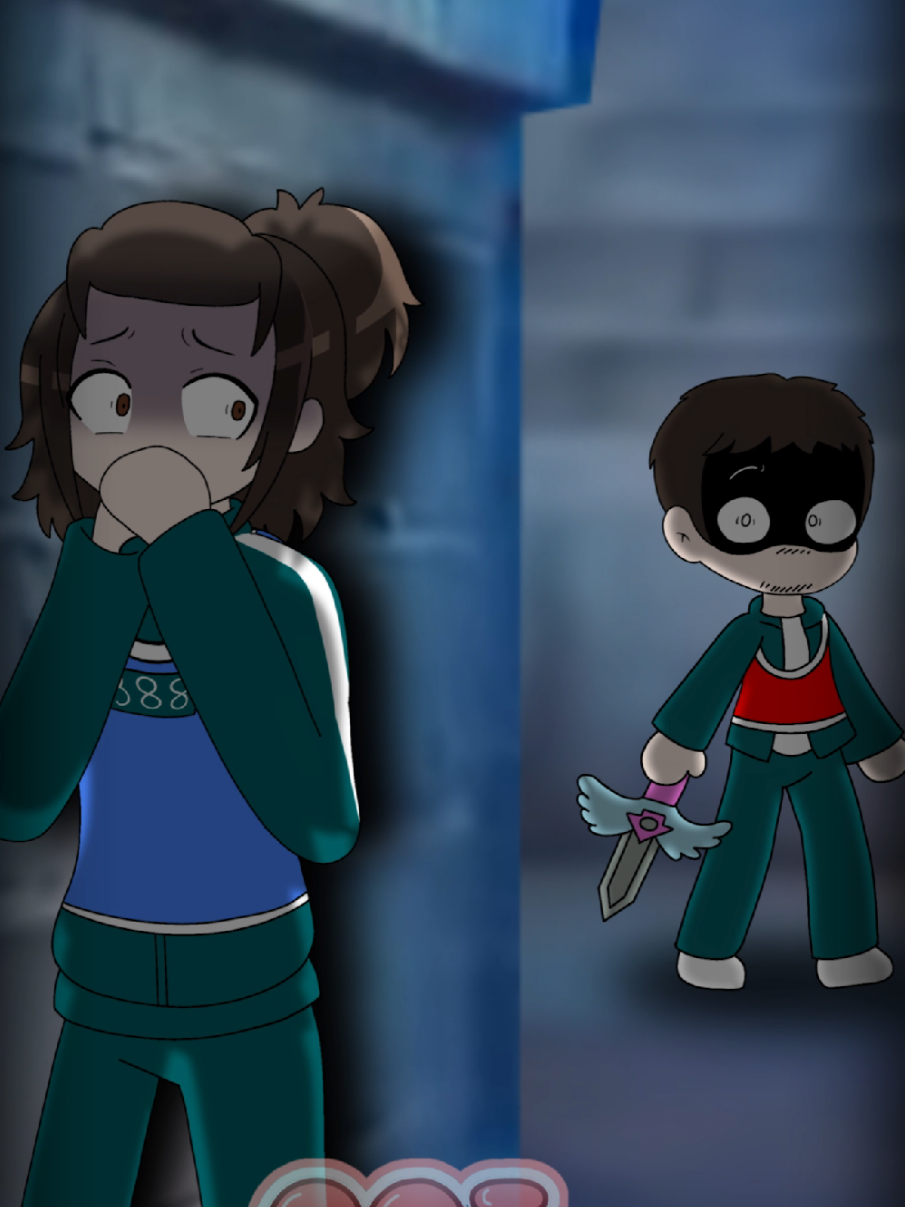 Gi-hun VS Dae-ho RUN BABY RUN #squidgame #squidgame3 #animation #player456 #player388 #fyp #tween  Gi-hun kills Daeho  dae ho death dae ho death player 388 death knife and key