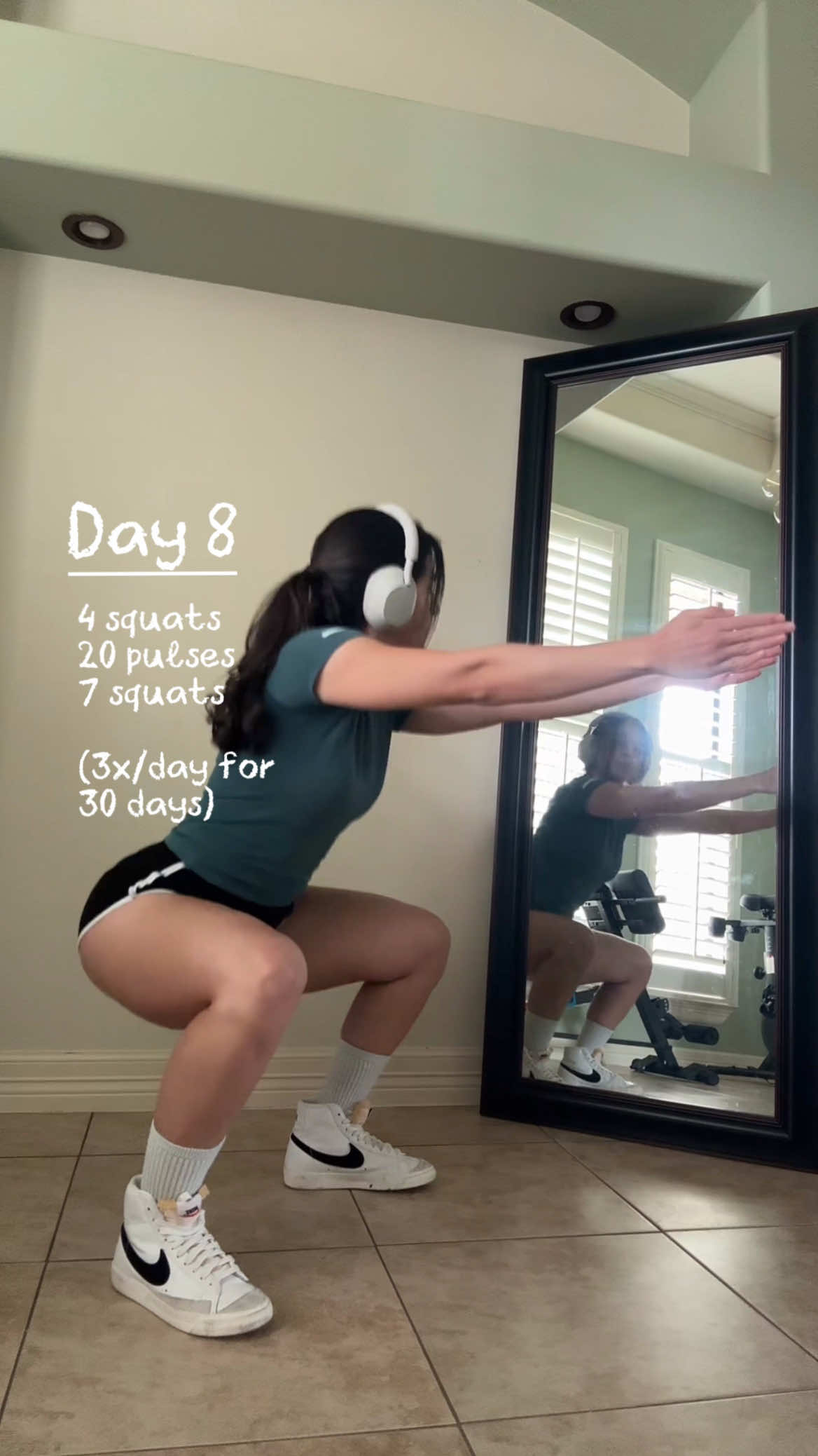 Day 8 - Ahhhhh 😩😭💀 #squat #workoutchallenge #squats #GymTok #fitnesschallenge #womenwholift #squatchallenge #gym #day8 
