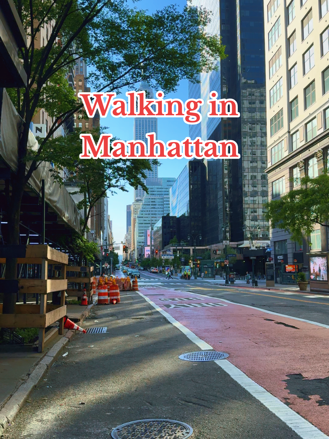 Walking in New York City Manhattan Usa 🇺🇲  #newyorktiktok #newyork 