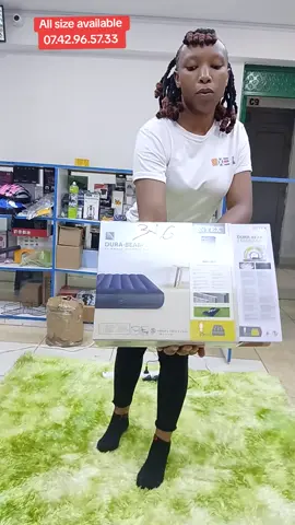 Intex inflatable mattress with free electric pump  3 by 6 @4,000 4 by 6 @5,000 5 by 6 @6,000 6by 6 @6,500 We are located in Nairobi Gaborone plaza behind tearoom kindly contact 0742965733 #mattress #inflatable #inflatablemattress #airbed #airmattress #vacations #training #camping #adventure #trendingvideo #businesstiktok #wantam #kenyantiktok🇰🇪 @Harmonize 