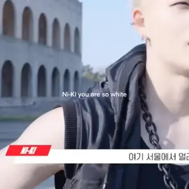 hampir nyatu sama warna rambut nyaa 😯😯⁉️ #enhypen #nishimurariki #outsideenhypen #fyp #kpop #dibaliklayar 