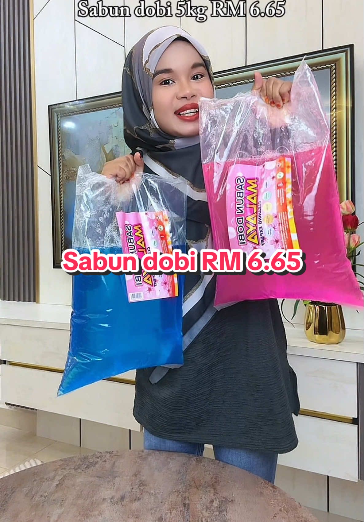 Nak jimat grab la yang reffil ni ! #sabundobiwangi #sabundobi #sabunbasuhbaju 