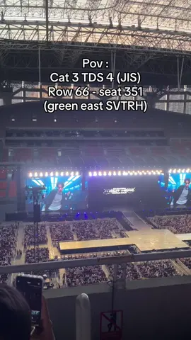 Overall semua section JIS itu worth it bgttt 😍 minusnya cuma di sinyal sama akses doang🤌🏻  Btw sijeuni yg warga genteng JIS, see u yaaa🫶🏻💚💚 #JIS #nctzen #carat #tds4 #Kpop 