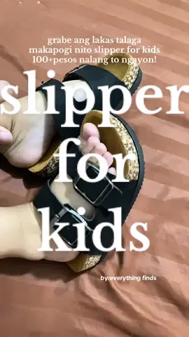 grabe legit na super ganda ng quality nito slipper available yan sa yellow basket! #slipperforkids #kidsslipper #leatherslipperforkids #kidsslippers #slipper 