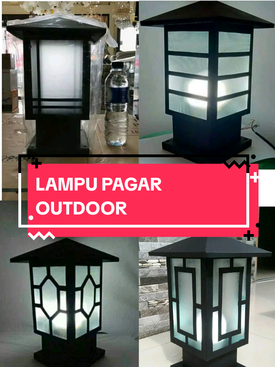 LAMPU TAMAN/LAMPU PAGAR/LAMPU PILAR #lampuoutdoor #lampu #lampupilar #lampuhias #lampupagar 