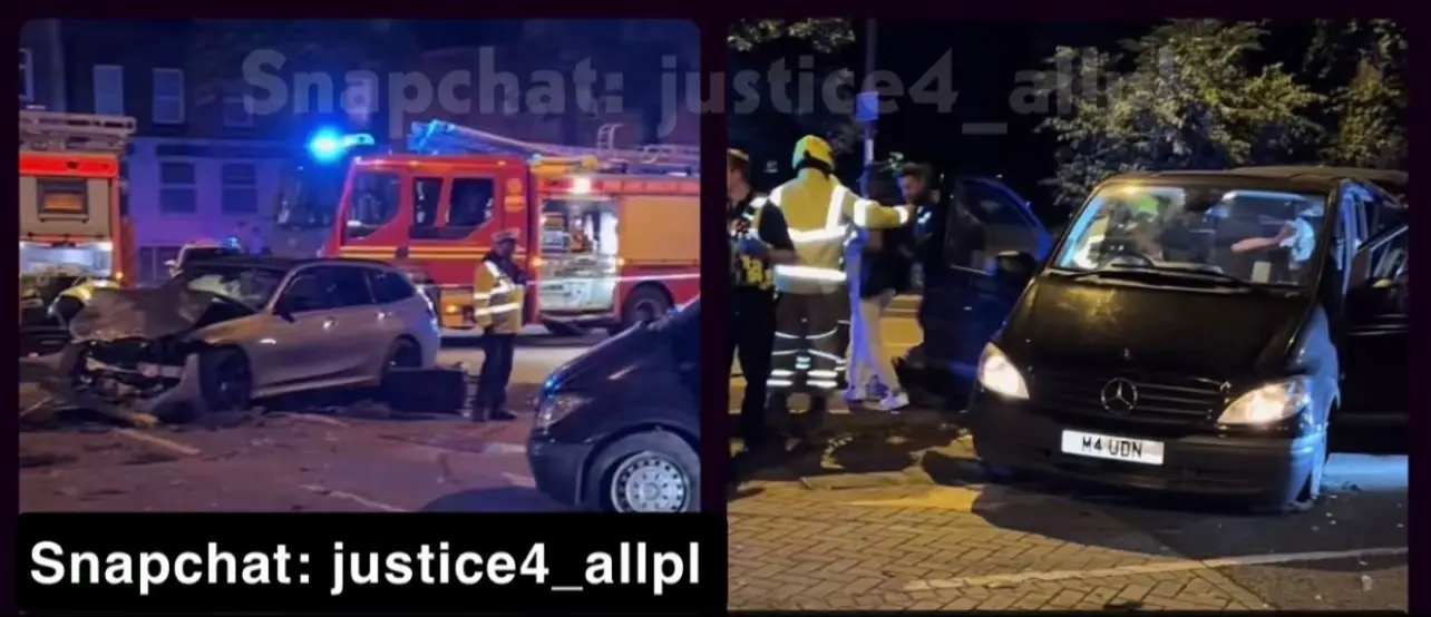 Ten men have been taken to hospital following a road traffic collision last night (2nd July) in Hall Green, Birmingham. West Midlands Ambulance Service was called at 11.55pm to the A34 following a collision between a minibus and a car. Six ambulances, three paramedic officers, our Hazardous Area Response Team, a BASICS emergency doctor and a MERIT trauma doctor with a critical care paramedic were sent to the scene. A West Midlands Ambulance Service spokeswoman said: “On arrival, crews found a man, a passenger in the minibus, in a potentially life-threatening condition. They immediately began administering specialist trauma care before conveying him under emergency driving conditions to the Queen Elizabeth Hospital in Birmingham. “Two other men, both passengers in the minibus, were treated for potentially serious injuries and conveyed to Queen Elizabeth Hospital in Birmingham. “Three men, who were also passengers in the minibus, were treated for injuries not believed to be serious and conveyed to Midland Metropolitan University Hospital for further treatment. “A further four men, including the driver of the minibus, were treated for injuries not believed to be serious, and conveyed to Heartlands Hospital.” #stratfordroadbirmingham  #birmingham #fyp #hallgreen 