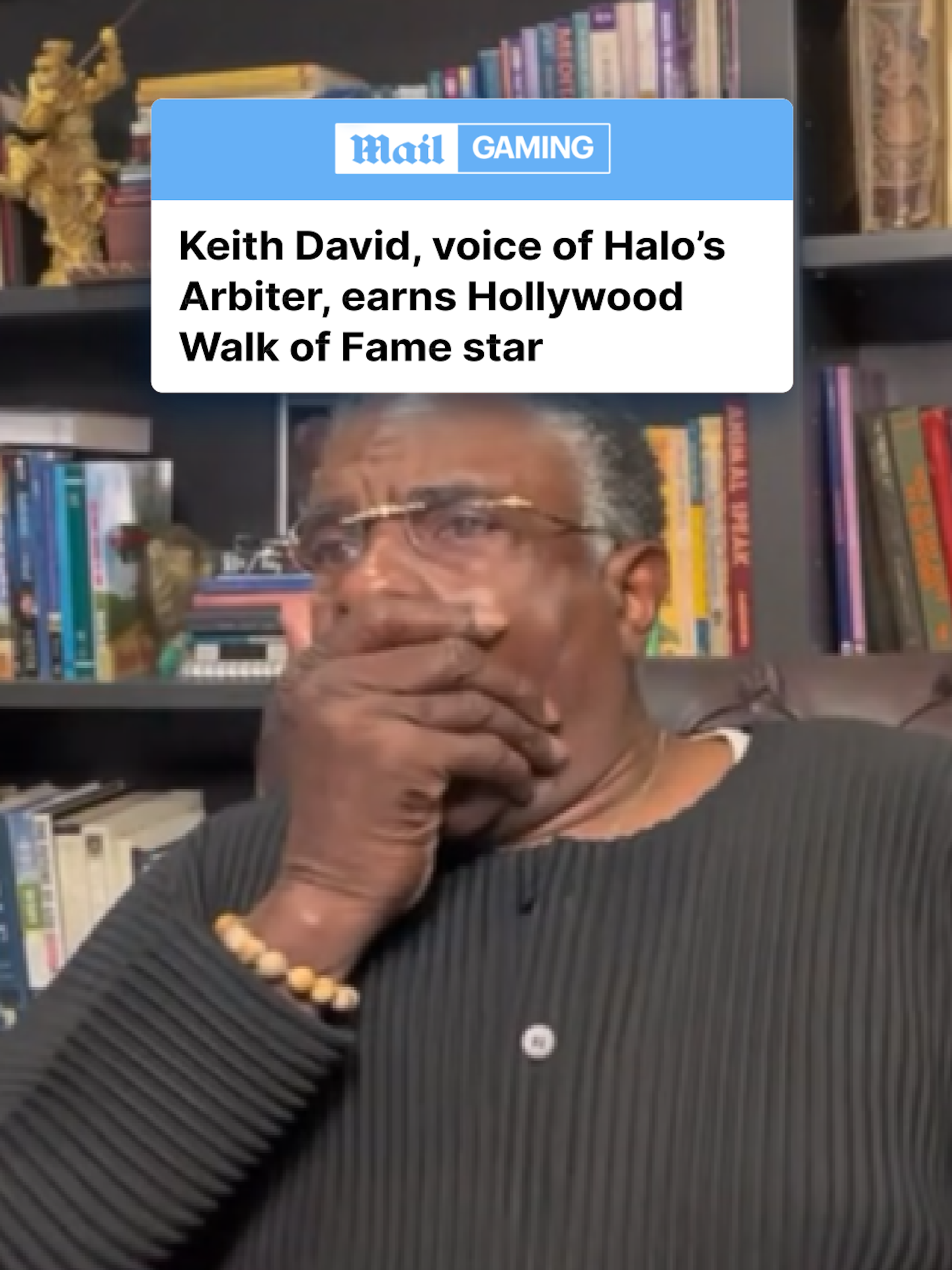 The Halo legend, Keith David, will receive a star on the Hollywood Walk of Fame in 2026, just in time for his 70th birthday.  The actor has over 300 screen and voice credits, including The Thing, They Live, and Family Guy, and has worked with legendary directors like John Carpenter, Jordan Peele, and Hayao Miyazaki.  He shared a tearful TikTok reaction, calling the honour “the cherry on top” of his decades-long career.  #Halo #thearbiter #gaming #xbox #keithdavid #arbiter