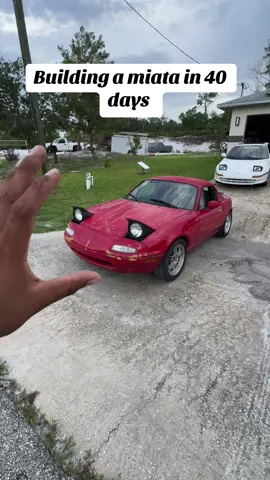 Day 1 done ✔️ #miata #crazy #cars 