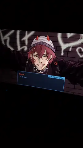 The lyrics of this song matches this soo good  #visualnovel #fyp #killerchat #itchio #roninbeaufort 