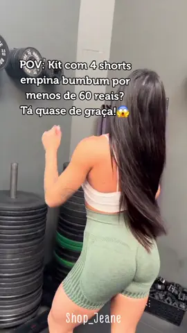 Kit 4 Shorts Levanta Bumbum Feminino Academia Yoga Fitness #academia #Fitness #modafitness #tiktokshop #shoptiktok 