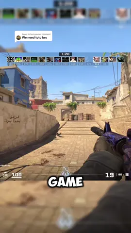 Replying to @hazyylova Here is the tutorial from the last video 🙂#cs #counterstrike #csgomoments #fyp #inferno #bettergraphics #cs2 #makemefamous #mirage 